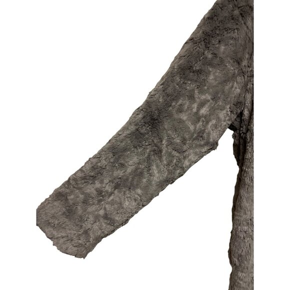 ASTR the Label Women's Skylar Faux Fur Open Front Jacket  Medium Brown Revolve - Picture 4 of 9